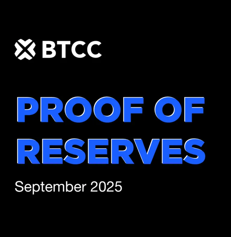 BTCC’s September Proof of Reserves Report Confirms 143% Total Reserve Ratio