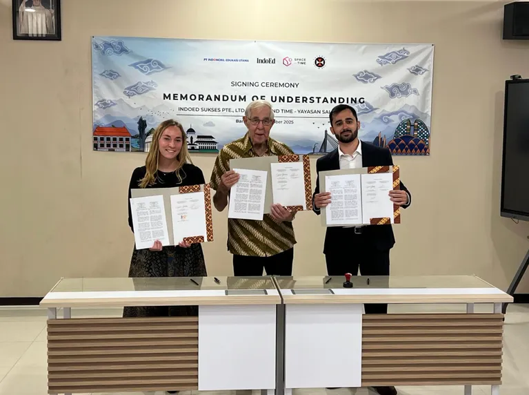 Salib Suci Foundation Brings Verifiable Education to 14,000 Students with Space and Time