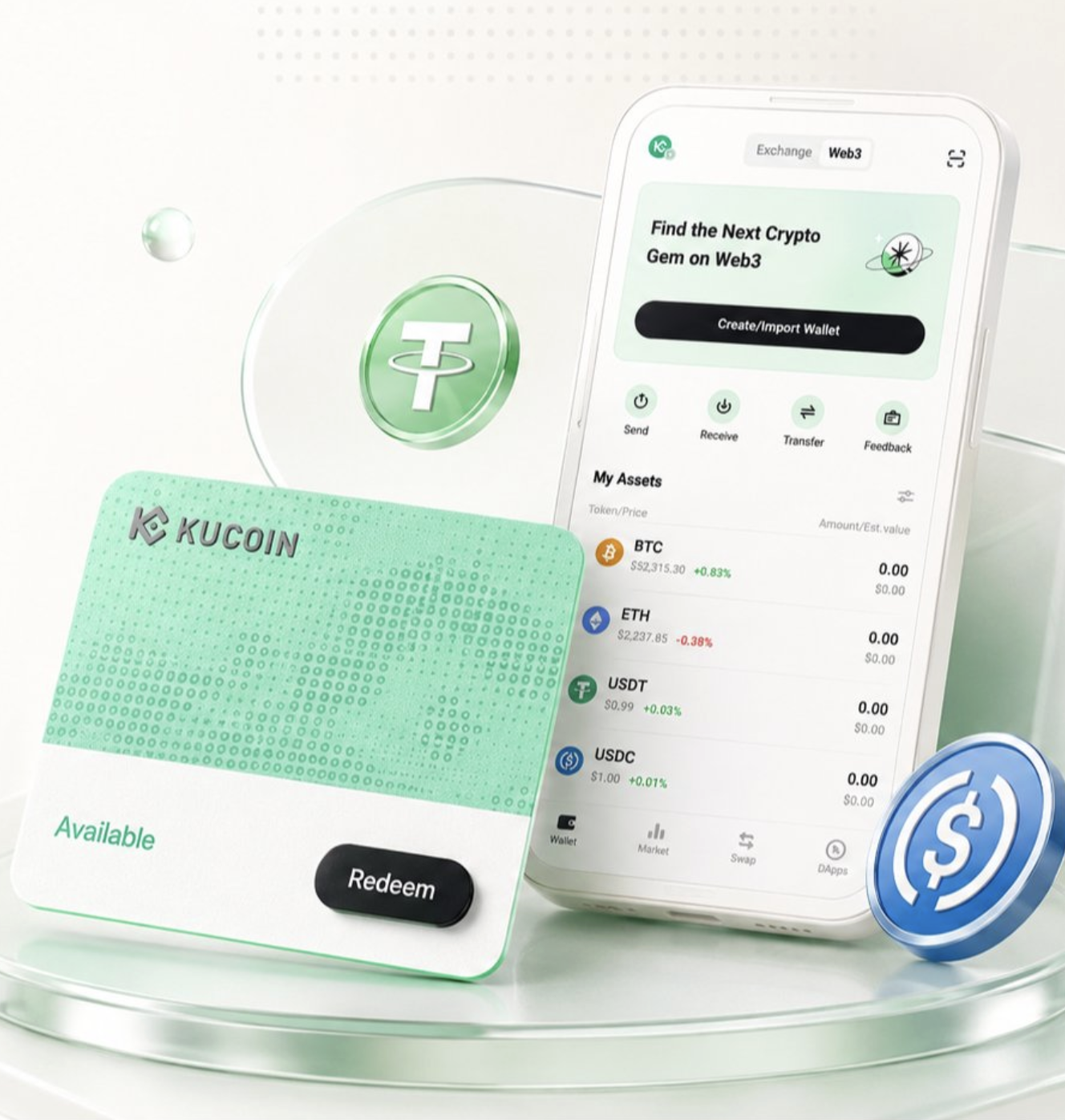 KuCoin Pay Launches Enterprise Gift Cards for USDT and USDC Rewards