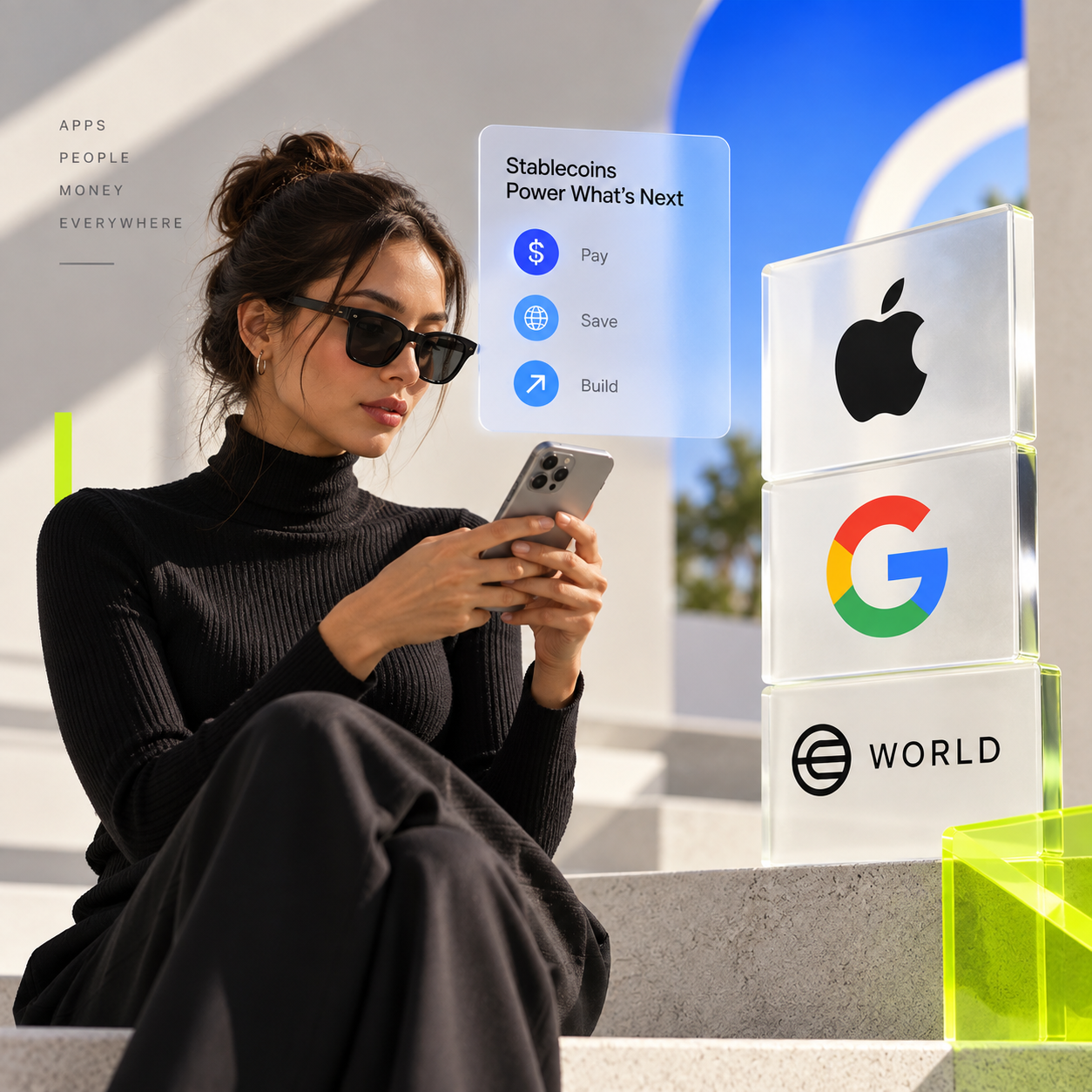 Apple and Google Are Hiring Stablecoin Experts as World Money Pushes Stablecoins Into Mainstream Apps