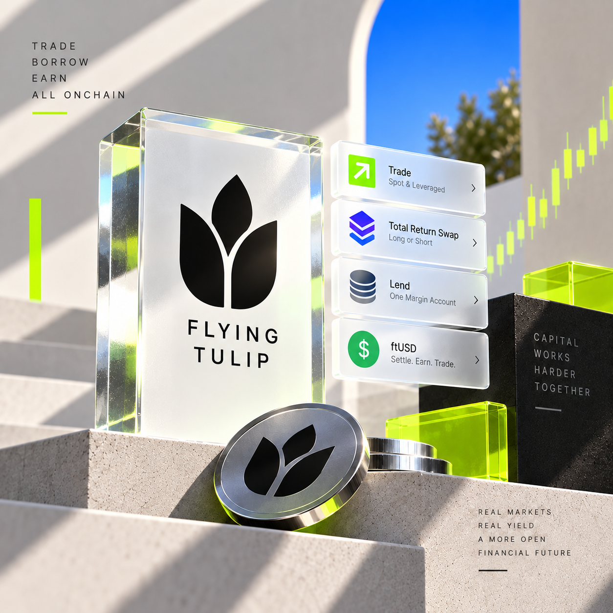 Flying Tulip Brings Total Return Swaps Onchain With a Different Take on Leverage